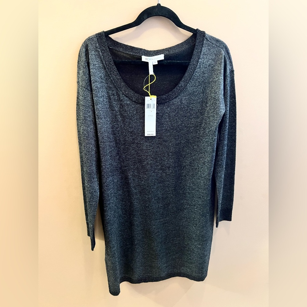 BCBGeneration Shimmer tunic top - M - NWT